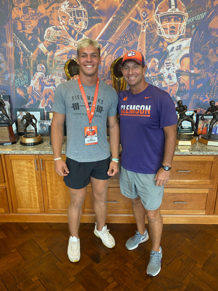 Tait Reynolds and Dabo Swinney
