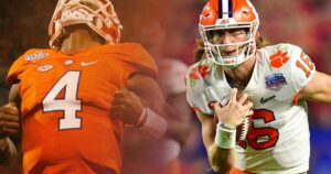 espn top 75 clemson quarterbacks Deshaun Watson and Trevor Lawrence