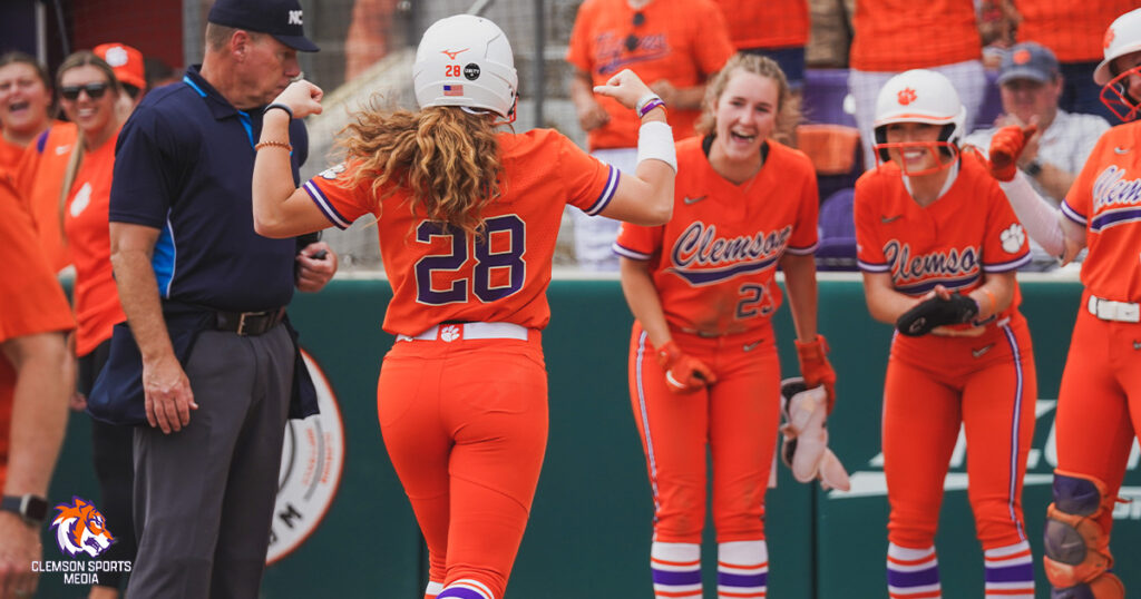 Clemson Tigers Softball Dominant Victory In 2023 Clemson Regional