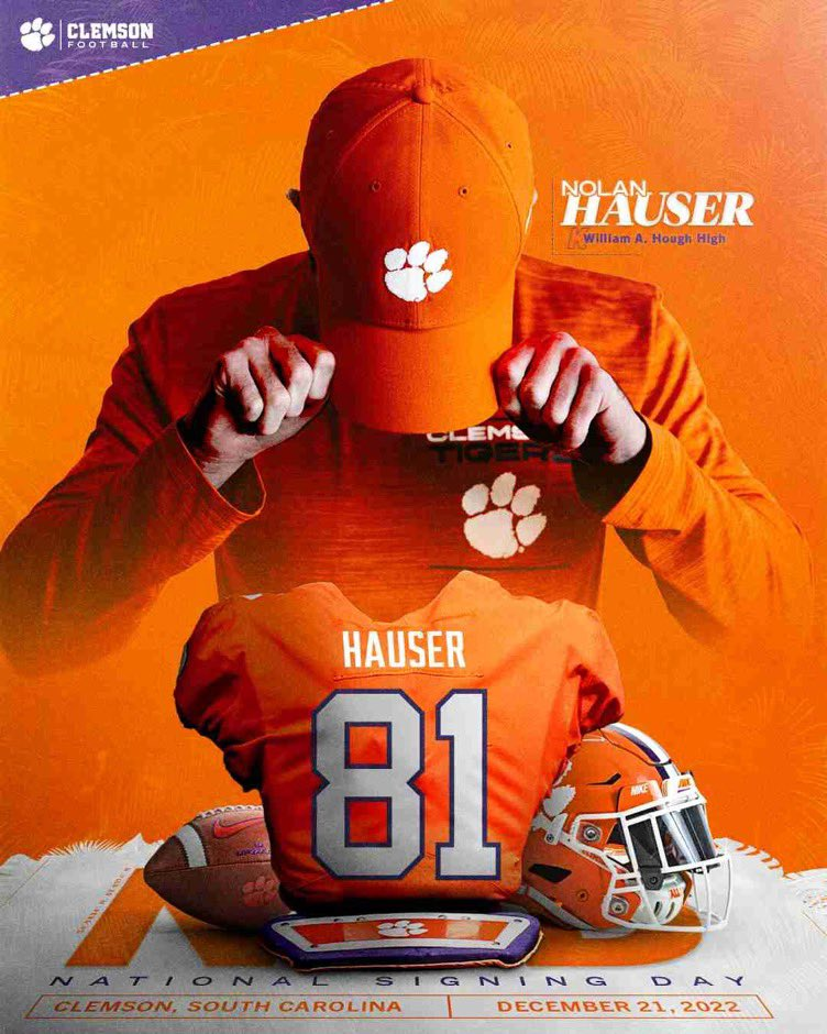 Clemson Commit Nolan Hauser