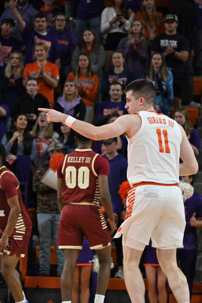 clemson basketball's joe girard III