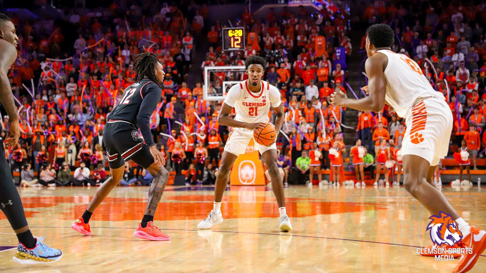 Clemson Basketball to host North Carolina in a top20 ACC matchup