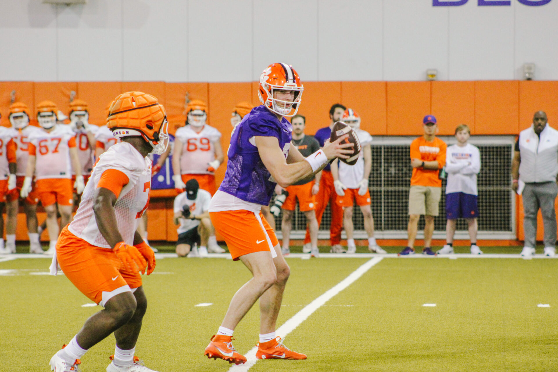 Spring Practice 2024 Clemson Football Offensive Stars Excited to be