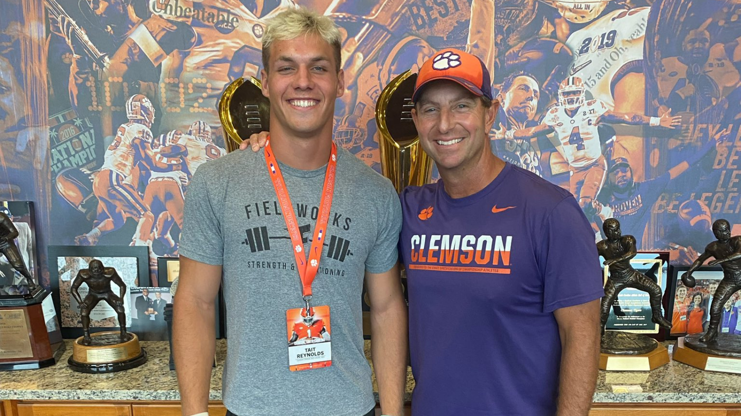 Tait Reynolds and Dabo Swinney
