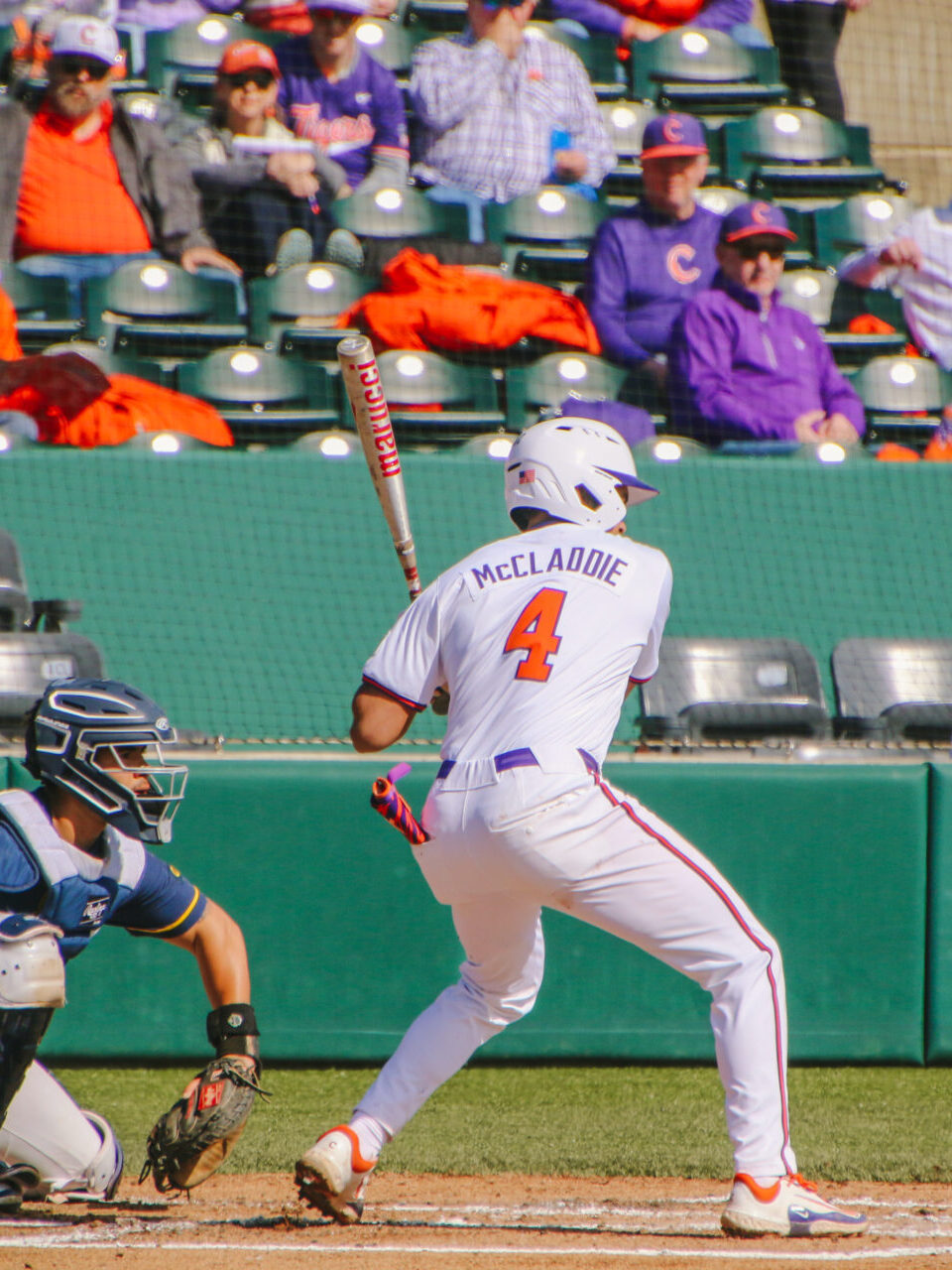 Clemson Baseball - #4 Tryston McCladdie
