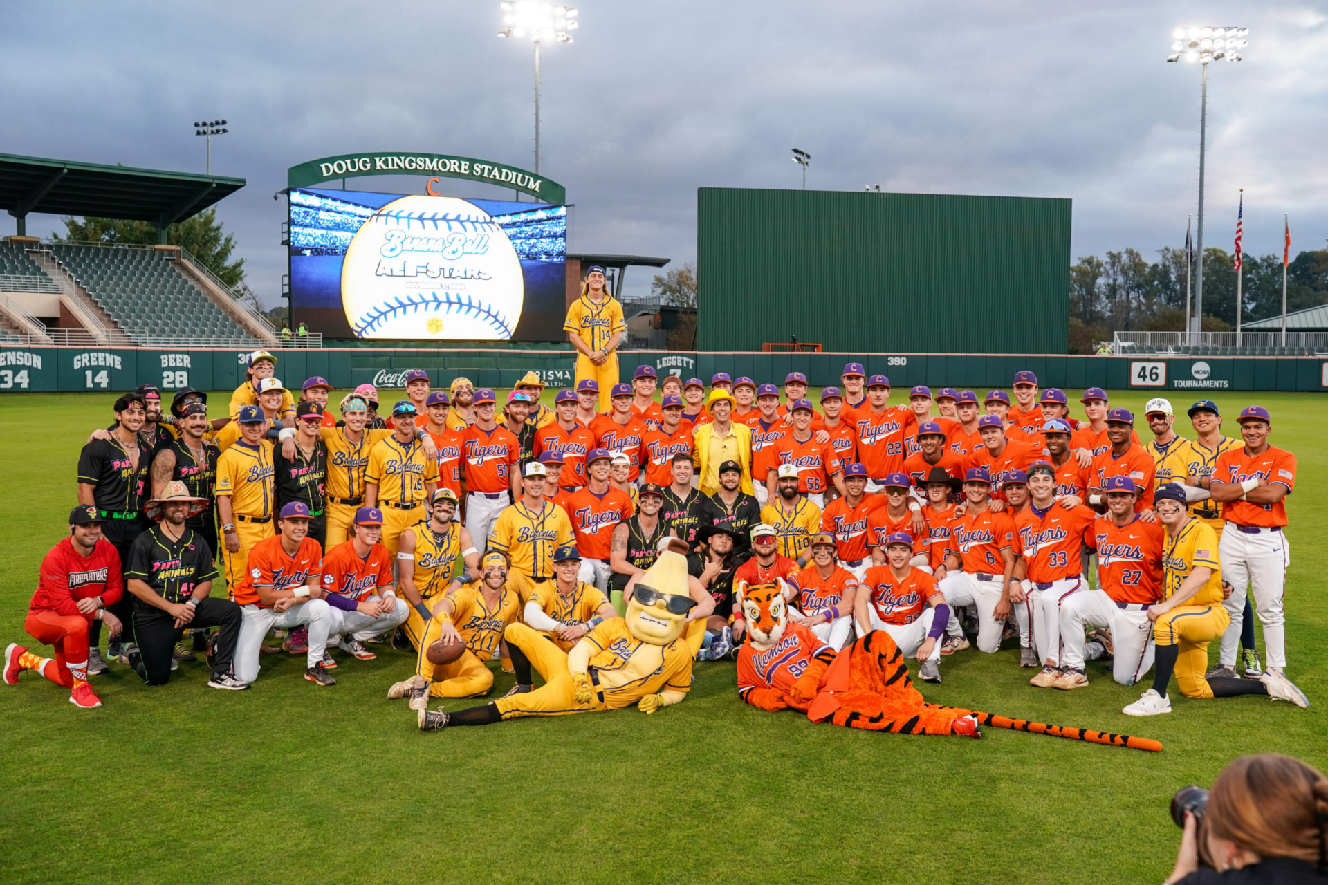 Savannah Bananas Sellout Game at Death Valley - Clemson Baseball