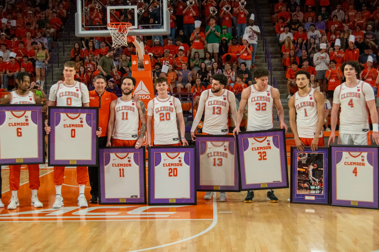 204-25 Senior Day Clemson Men's Basketball