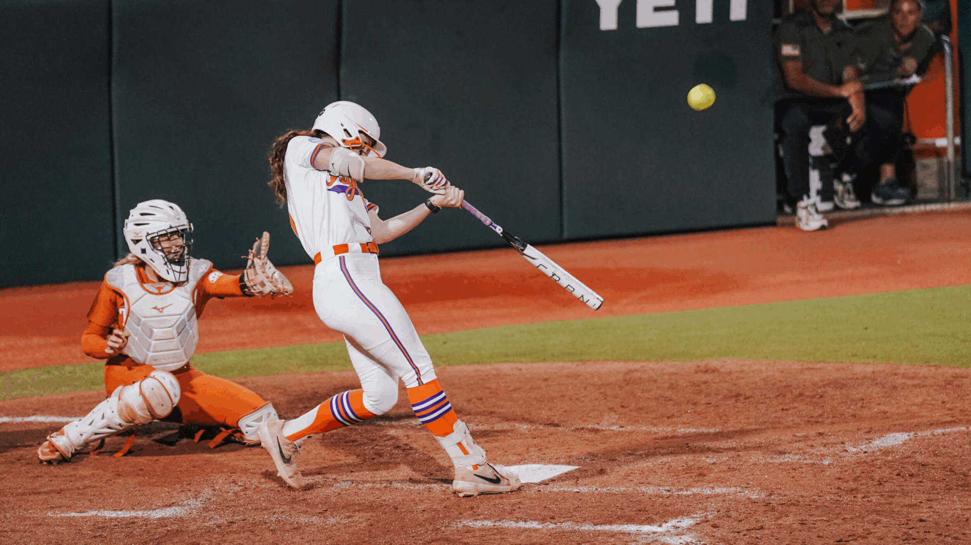clemson vs texas softball