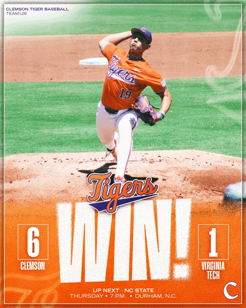 clemson beats vt in ACC Tournament